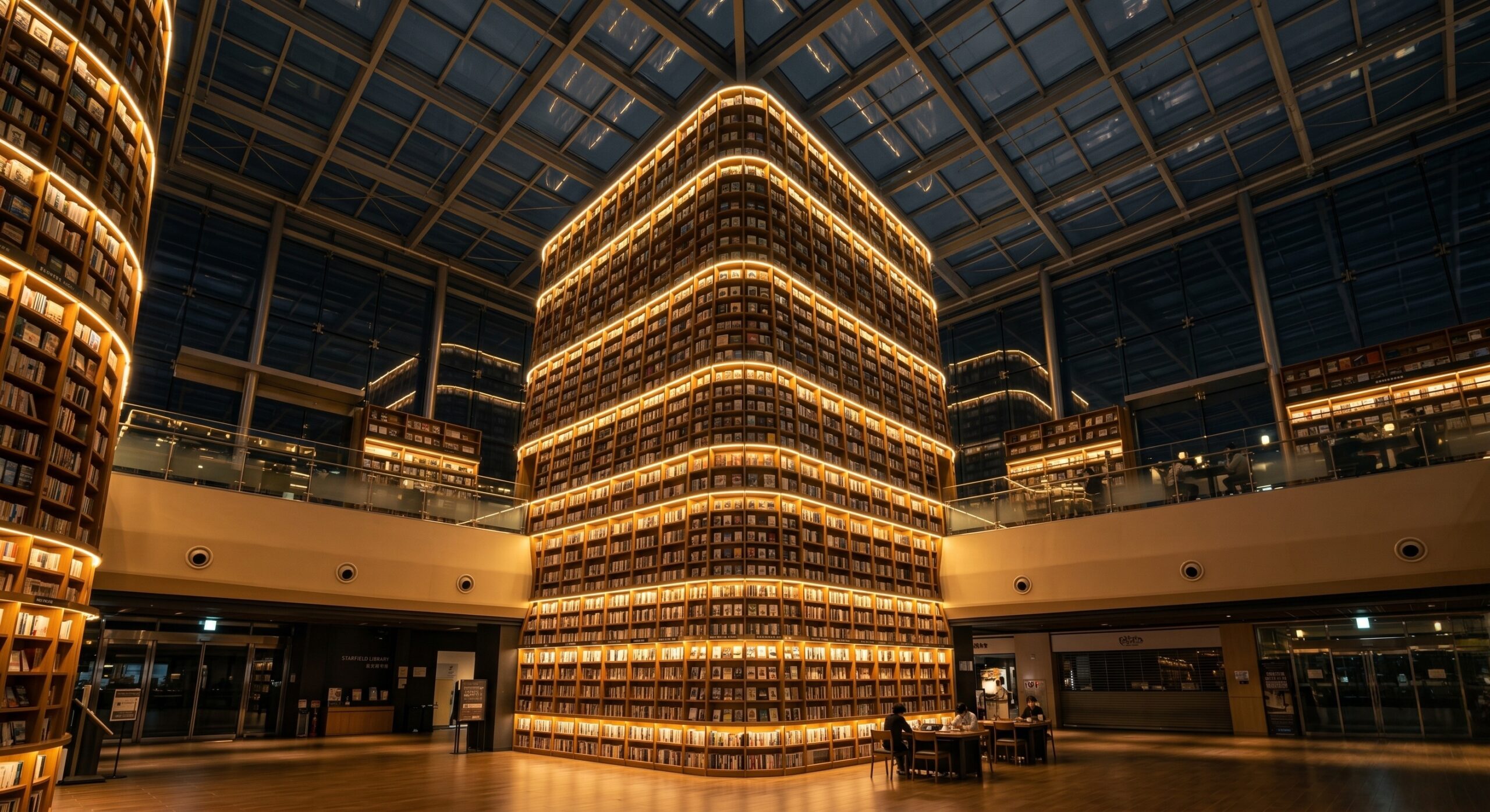 心空图书馆景点